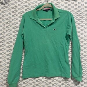 Green Vineyard Vines Long Sleeve